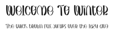 Welcome To Winter by Inermedia Studio — Script Handwritten Font — thumbnail 1