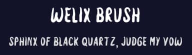 Welix Brush by Eko Samp — Script Handwritten Font — thumbnail 2