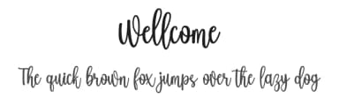 Wellcome by Fillo Graphic — Script Handwritten Font — thumbnail 1
