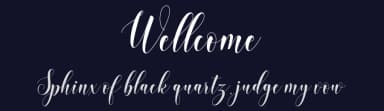 Wellcome by Greentype — Script Handwritten Font — thumbnail 2