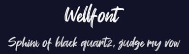 Wellfont by Khurasan — Script Handwritten Font — thumbnail 2