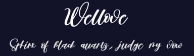 Wellove by Scratchones — Script Handwritten Font — thumbnail 2
