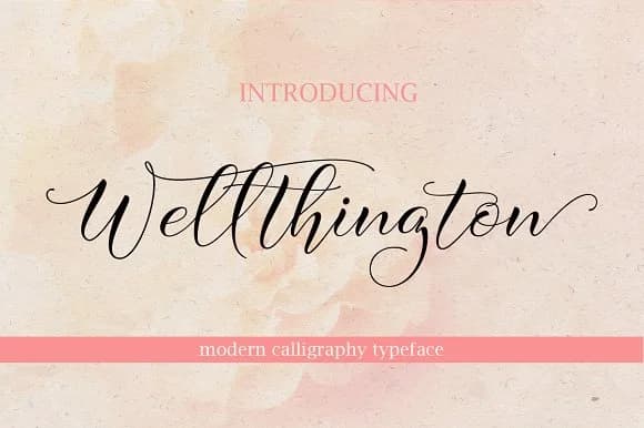 Wellthington Font by Byuly Ayika — Script Handwritten Font