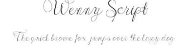 Wenny Script by JamalCreativeStudio — Script Handwritten Font — thumbnail 1