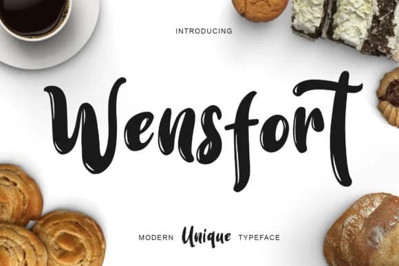 Wensfort Font by Grezline Studio — Script Handwritten Font
