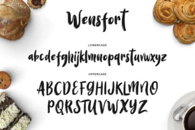 Wensfort Font by Grezline Studio — Script Handwritten Font — thumbnail 6