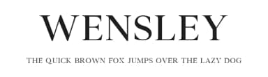 Wensley by creativetacos — Serif Font — thumbnail 1