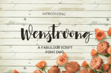 Wenstroong Font by Youngtype — Script Handwritten Font — thumbnail 1