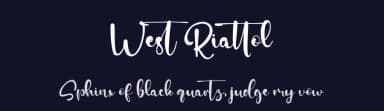 West Riattol by Staircase Studio — Script Handwritten Font — thumbnail 2