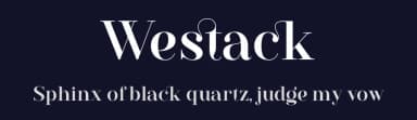 Westack by Almarkhatype — Serif Font — thumbnail 2