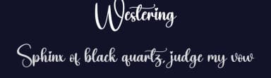 Westering by Scratchones — Script Handwritten Font — thumbnail 2