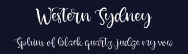 Western Sydney by Staircase Studio — Script Handwritten Font — thumbnail 2