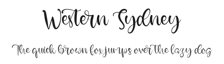 Western Sydney by Staircase Studio — Script Handwritten Font