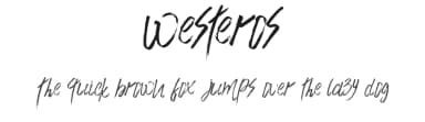 Westeros by Alstudiossa — Script Handwritten Font — thumbnail 1