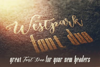 Westpark Script Font Duo Font by JumboDesign — Script Handwritten Font — thumbnail 4