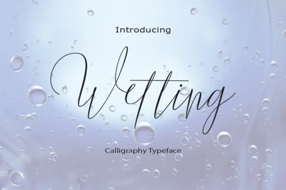 Wetting Font by Naqsya.Co — Script Handwritten Font