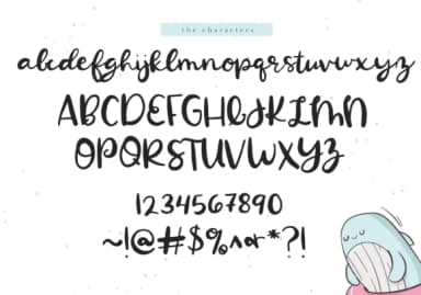 Whaley Fun Font by KA Designs — Script Handwritten Font — thumbnail 7