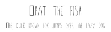 What the fish by Reema Chhabra — Script Handwritten Font — thumbnail 1