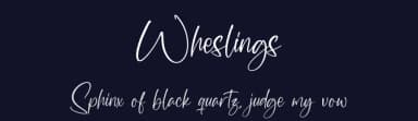 Wheslings by Perspectype Studio - Letterena.com — Script Handwritten Font — thumbnail 2