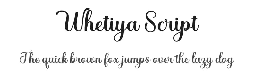 Whetiya Script by StringLabs Creative Studio — Script Handwritten Font