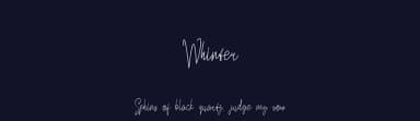 Whinter by Revublikata — Script Handwritten Font — thumbnail 2