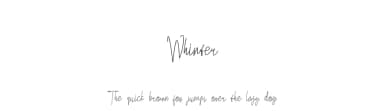 Whinter by Revublikata — Script Handwritten Font — thumbnail 1