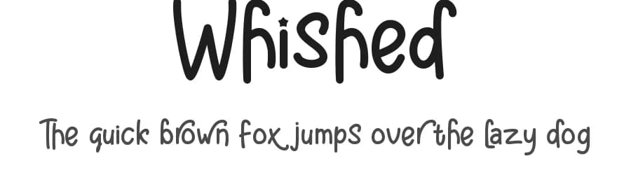Whished by Sudarman Mulka — Script Handwritten Font — preview 1