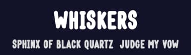 Whiskers by Hanna Bie — Script Handwritten Font — thumbnail 2