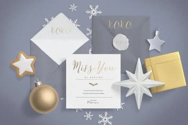 White Snowfall Font by Creativeqube Design — Script Handwritten Font — thumbnail 4