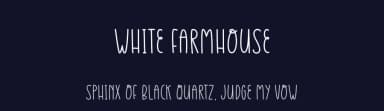 White Farmhouse by Letter Art Studio — Script Handwritten Font — thumbnail 2