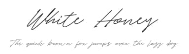 White Honey by Edric Studio — Script Handwritten Font — thumbnail 1