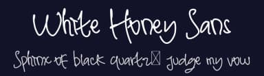 White Honey Sans by Edric Studio — Script Handwritten Font — thumbnail 2