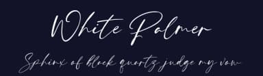White Palmer by Creavibes Design — Script Handwritten Font — thumbnail 2