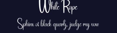 White Rope by Andi Moz — Script Handwritten Font — thumbnail 2
