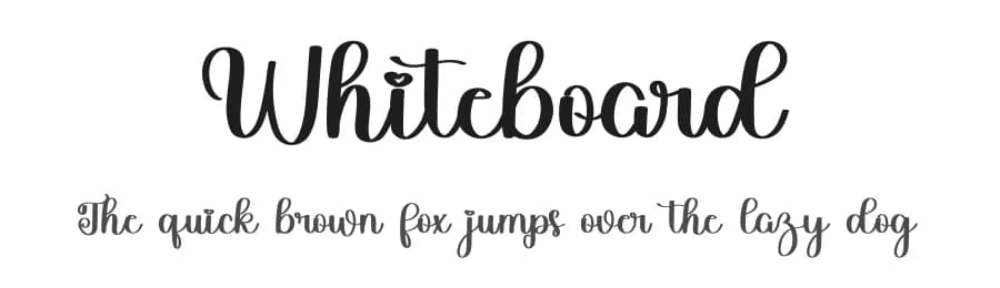 Whiteboard by Inermedia Studio — Script Handwritten Font