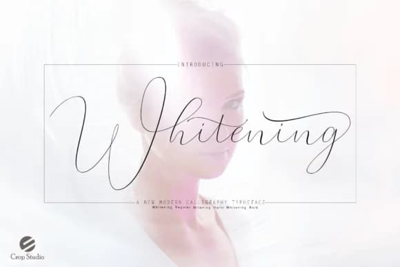 Whitening Font by cropstudio — Script Handwritten Font
