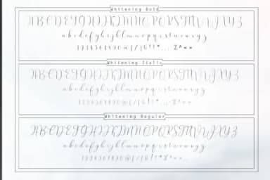 Whitening Font by cropstudio — Script Handwritten Font — thumbnail 6
