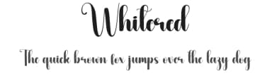 Whitered by Andi Moz — Script Handwritten Font — thumbnail 1