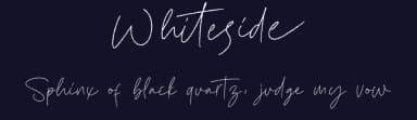Whiteside by Prioritype Co — Script Handwritten Font — thumbnail 2