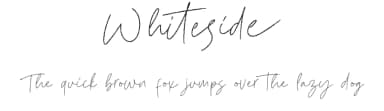Whiteside by Prioritype Co — Script Handwritten Font — thumbnail 1