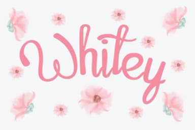 Whitey Script Font by Lickable Pixels — Script Handwritten Font — thumbnail 1
