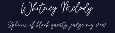Whitney Melody by Eghtin Studio — Script Handwritten Font — thumbnail 2