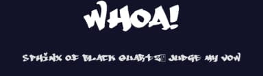 Whoa! by Johan Waldenström — Script Handwritten Font — thumbnail 2