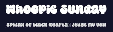 Whoopie Sunday by Ikiiko Type — Script Handwritten Font — thumbnail 2