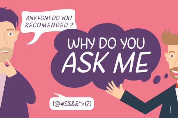 Why Do You Ask Me Font by Situjuh — Script Handwritten Font