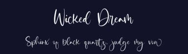 Wicked Dream by Letterative Studio — Script Handwritten Font — thumbnail 2