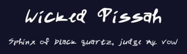 Wicked Pissah by Alex — Script Handwritten Font — thumbnail 2