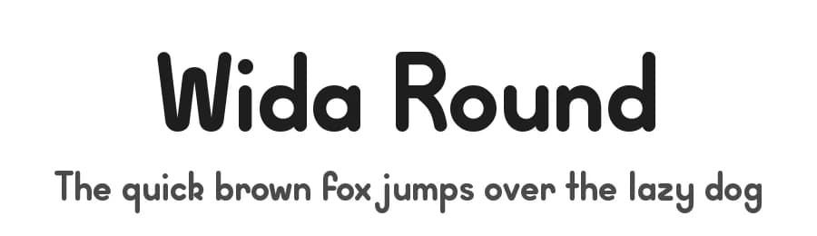Wida Round by Studio Typo — Sans Serif Font