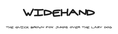 Widehand by Geronimo Font Studios — Script Handwritten Font — thumbnail 1