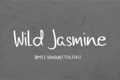 Wild Jasmine Font by sunday nomad — Script Handwritten Font — thumbnail 1